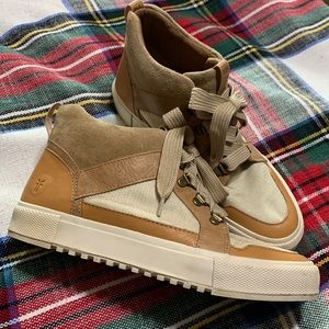 FRYE Gia Lug Trail Sneakers. Only wore them twice.